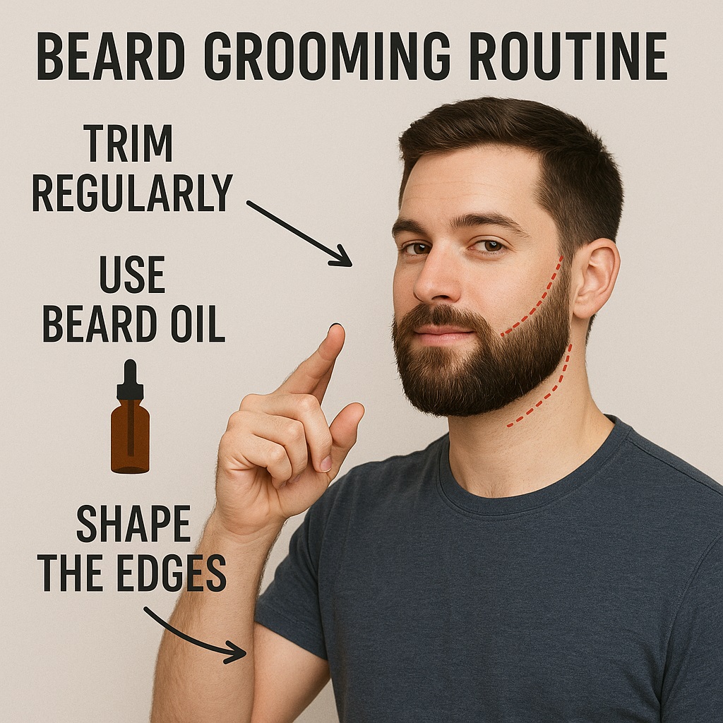 Beard Grooming Routine